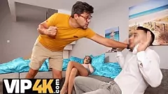 تشغيل يحصل Buddy's GF على Max Max من Dick Big Friend في مواجهة الديوث الواقع