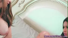 Play Lesbian Stepmom Shows Teen Daughter the joys of Oral Pleasure