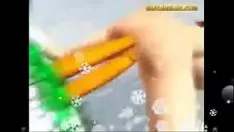 تشغيل الخضوع: شمع عيون من سكر المعطف الكريسماس