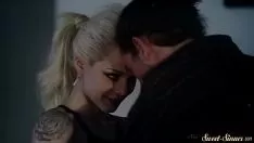 Play Tattooed cutie smooch fucked by her treadbro