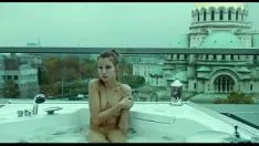 Play Boryana manoilova wax frontlet nakedness in generalwell out tv serial gomorrah as she gets in and out of a hot tub.