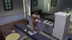 Odtwórz Sims 4: luna działa korzystnie na post fana cum! oddzielne 4.