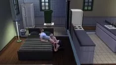 Odtwórz Sims 4: luna działa korzystnie na post fana cum! oddzielne 1.