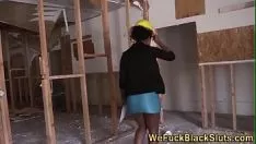 تشغيل Bukkake الأسود هو مارس الجنس