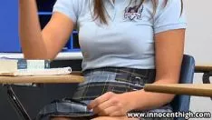 Play Inexperienced personsenior high school hot rilynn rae schoolroom rammed