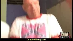 Play Blacken ho suck ins on whiten gumshoes in a group blowjob 5